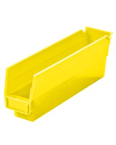 Shelf Bin, 11-5/8 x 2-3/4 x 4", Yellow