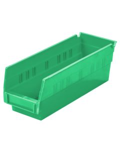 Shelf Bin, 11-5/8 x 4-1/8 x 4", Green