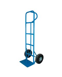 D Handle Hand Truck with 10" Pneumatic Wheels