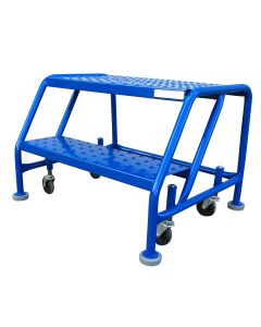 2 Step No-Handrail Rolling Ladder