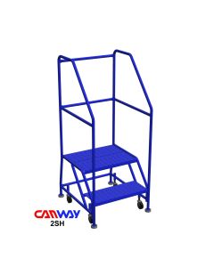 2 Step Safety Angle Rolling Ladder