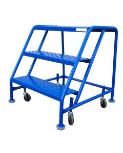 3 Step No-Handrail Rolling Ladder