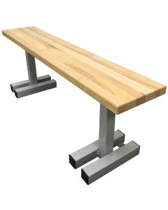 Wood Locker Room Bench - 72"