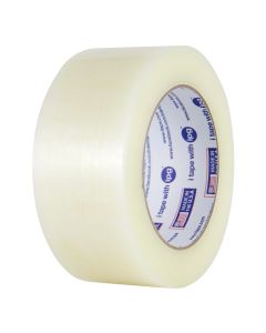 7100 Series Clear Carton Sealing Tape Hand Roll, 48mm x 100m