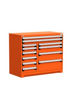 R Stationary Cabinet (Multi-Drawers), with Compartments, 12 drawers (48"W x 27"D x 40"H)