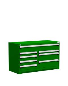 R Stationary Cabinet (Multi-Drawers), with Compartments, 8 drawers (54"W x 27"D x 32"H)