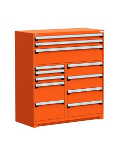 R Stationary Cabinet (Multi-Drawers), with Compartments, 12 drawers (54"W x 27"D x 60"H)