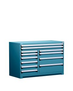 R Stationary Cabinet (Multi-Drawers), with Compartments, 12 drawers (60"W x 24"D x 40"H)