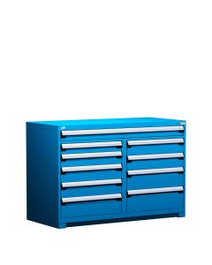 R Stationary Cabinet (Multi-Drawers), with Compartments, 10 drawers (60"W x 27"D x 40"H)