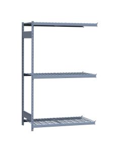 Mini-Racking (Add-On), 3 Wire Shelves (48"W x 24"D x 75"H)