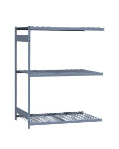 Mini-Racking (Add-On), 3 Wire Shelves (60"W x 36"D x 75"H)