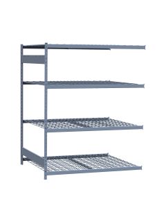 Mini-Racking (Add-On), 4 Wire Shelves (60"W x 48"D x 75"H)