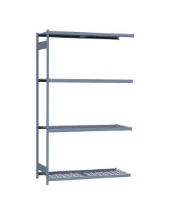 Mini-Racking (Add-On), 4 Wire Shelves (60"W x 24"D x 99"H)