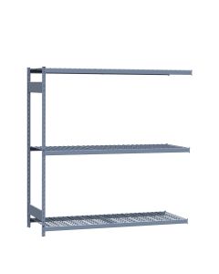 Mini-Racking (Add-On), 3 Wire Shelves (72"W x 24"D x 75"H)