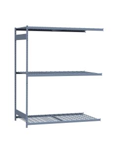 Mini-Racking (Add-On), 3 Wire Shelves (72"W x 36"D x 87"H)