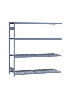 Mini-Racking (Add-On), 4 Wire Shelves (72"W x 24"D x 75"H)