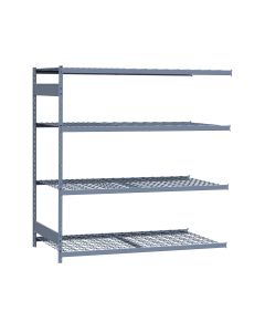 Mini-Racking (Add-On), 4 Wire Shelves (72"W x 36"D x 75"H)