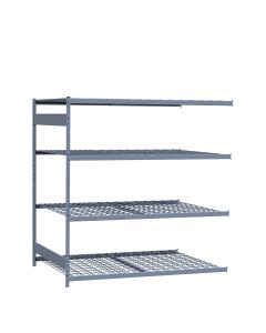 Mini-Racking (Add-On), 4 Wire Shelves (72"W x 48"D x 75"H)