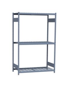 Mini-Racking, 3 Wire Shelves (48"W x 24"D x 75"H)