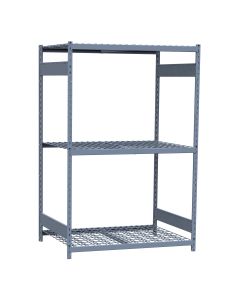 Mini-Racking, 3 Wire Shelves (48"W x 36"D x 75"H)