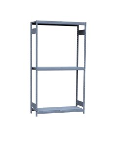 Mini-Racking, 3 Steel Shelves (48"W x 18"D x 87"H)