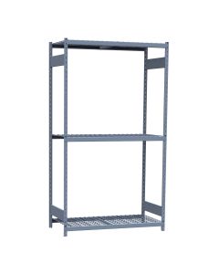Mini-Racking, 3 Wire Shelves (48"W x 24"D x 87"H)
