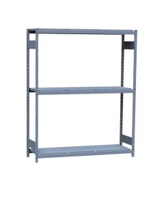 Mini-Racking, 3 Steel Shelves (60"W x 18"D x 75"H)