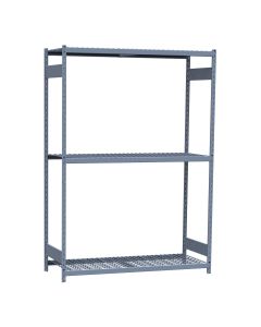 Mini-Racking, 3 Wire Shelves (60"W x 24"D x 87"H)