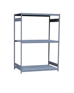 Mini-Racking, 3 Steel Shelves (60"W x 36"D x 87"H)