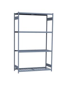 Mini-Racking, 4 Wire Shelves (60"W x 24"D x 99"H)