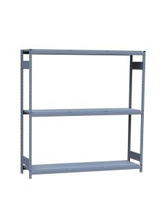 Mini-Racking, 3 Steel Shelves (72"W x 18"D x 75"H)