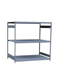 Mini-Racking, 3 Steel Shelves (72"W x 48"D x 75"H)