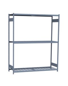 Mini-Racking, 3 Wire Shelves (72"W x 24"D x 87"H)