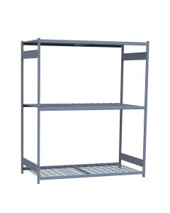 Mini-Racking, 3 Wire Shelves (72"W x 36"D x 87"H)