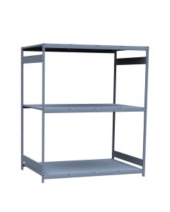 Mini-Racking, 3 Steel Shelves (72"W x 48"D x 87"H)