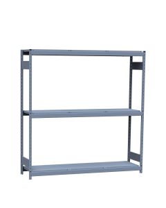 Mini-Racking, 3 HD Steel Shelves (72"W x 18"D x 75"H)