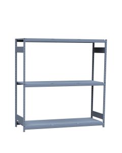 Mini-Racking, 3 HD Steel Shelves (72"W x 24"D x 75"H)