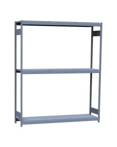 Mini-Racking, 3 HD Steel Shelves (72"W x 18"D x 87"H)