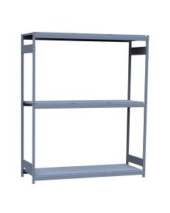 Mini-Racking, 3 HD Steel Shelves (72"W x 24"D x 87"H)