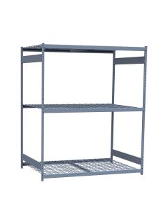 Mini-Racking, 3 HD Wire Shelves (72"W x 48"D x 87"H)