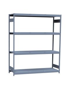 Mini-Racking, 4 HD Steel Shelves (72"W x 24"D x 87"H)