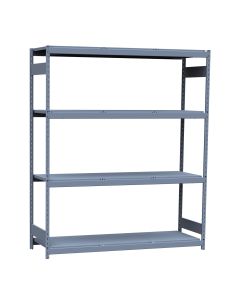 Mini-Racking, 4 HD Steel Shelves (72"W x 24"D x 87"H)