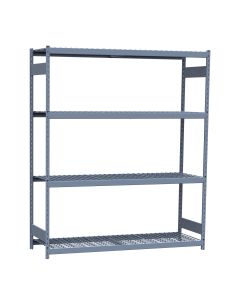 Mini-Racking, 4 HD Wire Shelves (72"W x 24"D x 87"H)