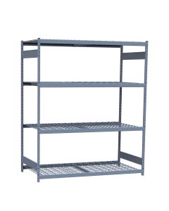 Mini-Racking, 4 HD Wire Shelves (72"W x 36"D x 87"H)