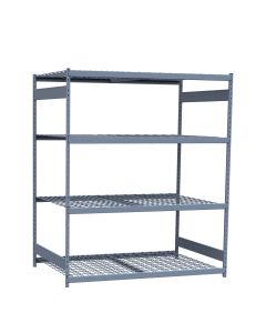 Mini-Racking, 4 HD Wire Shelves (72"W x 48"D x 87"H)