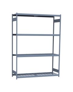 Mini-Racking, 4 HD Wire Shelves (72"W x 24"D x 99"H)