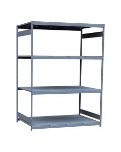 Mini-Racking, 4 HD Steel Shelves (72"W x 48"D x 99"H)
