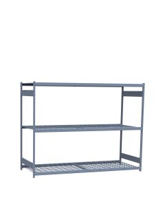 Mini-Racking, 3 HD Wire Shelves (96"W x 36"D x 75"H)