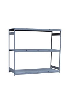Mini-Racking, 3 HD Steel Shelves (96"W x 36"D x 87"H)
