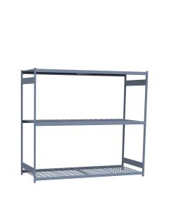 Mini-Racking, 3 HD Wire Shelves (96"W x 36"D x 87"H)